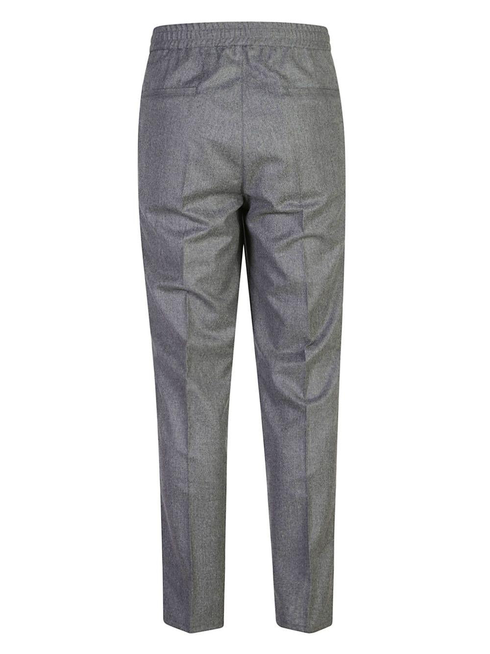 Pantaloni con coulisse in nero Brunello cucinelli - uomo 