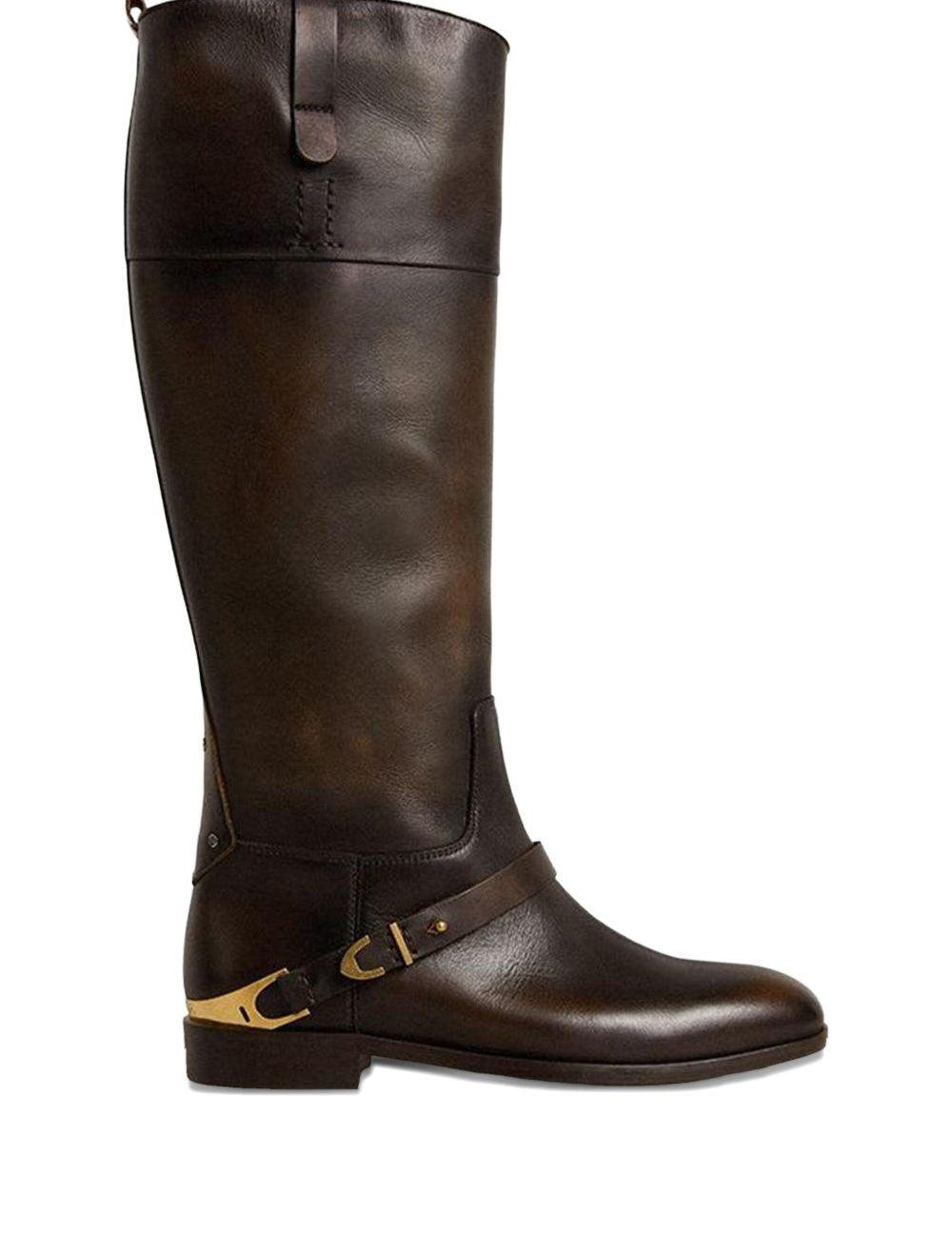 Stivali Charlie in marrone Golden goose - donna 