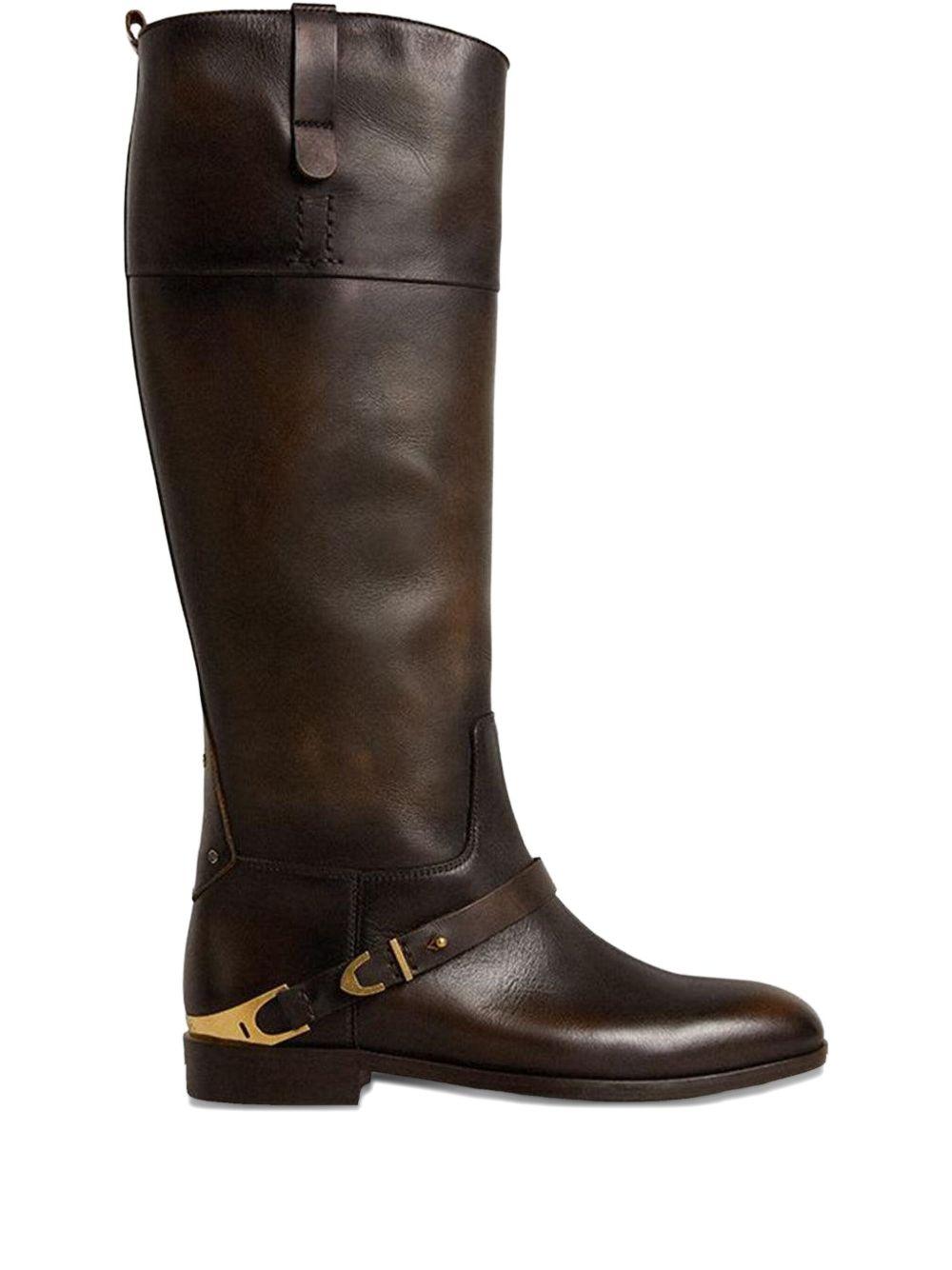 Stivali Charlie in marrone Golden goose - donna 