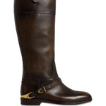 Stivali Charlie in marrone Golden goose - donna 