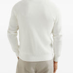 Cardigan raglan a coste inglesi in grigio Brunello cucinelli - uomo 