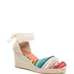 Espadrilles in maglia 65mm in multicolore Missoni - donna 