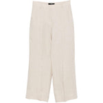 PANTALONI PALAZZO MALIZIA IN AVORIO MAXMARA WEEKEND - donna 