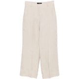 PANTALONI PALAZZO MALIZIA IN AVORIO MAXMARA WEEKEND - donna 