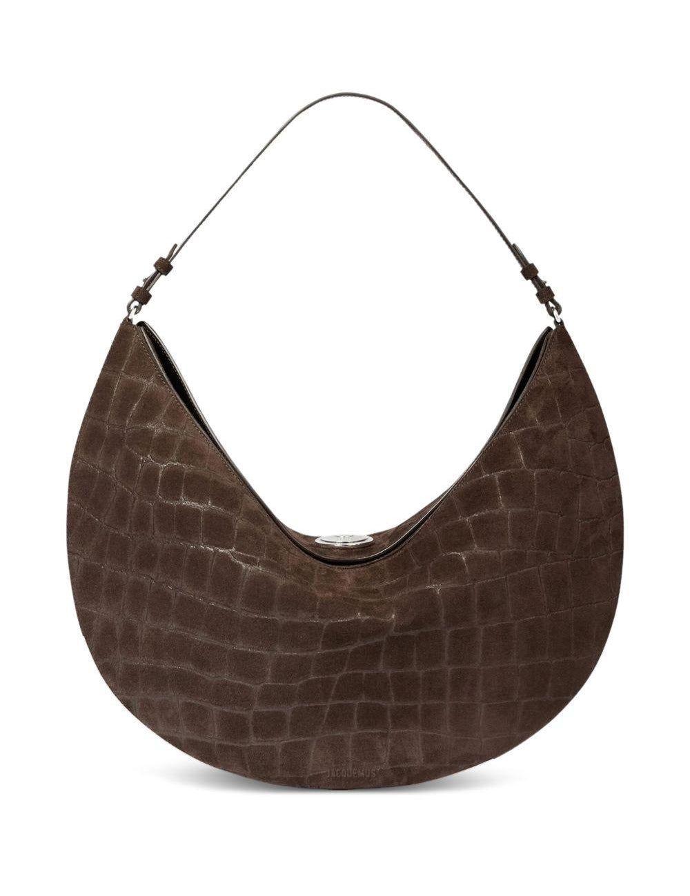 Borsa le sac ovalo in marrone Jacquemus - donna 