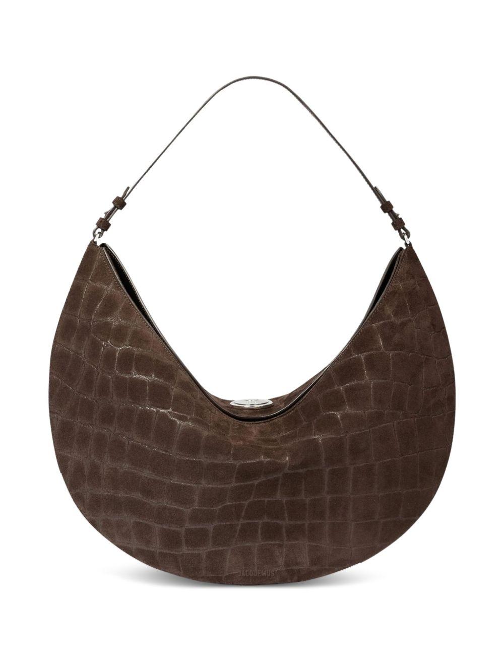 Borsa le sac ovalo in marrone Jacquemus - donna 