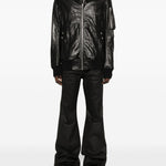 Bomber Classic Flight in nero Rick Owens - uomo 