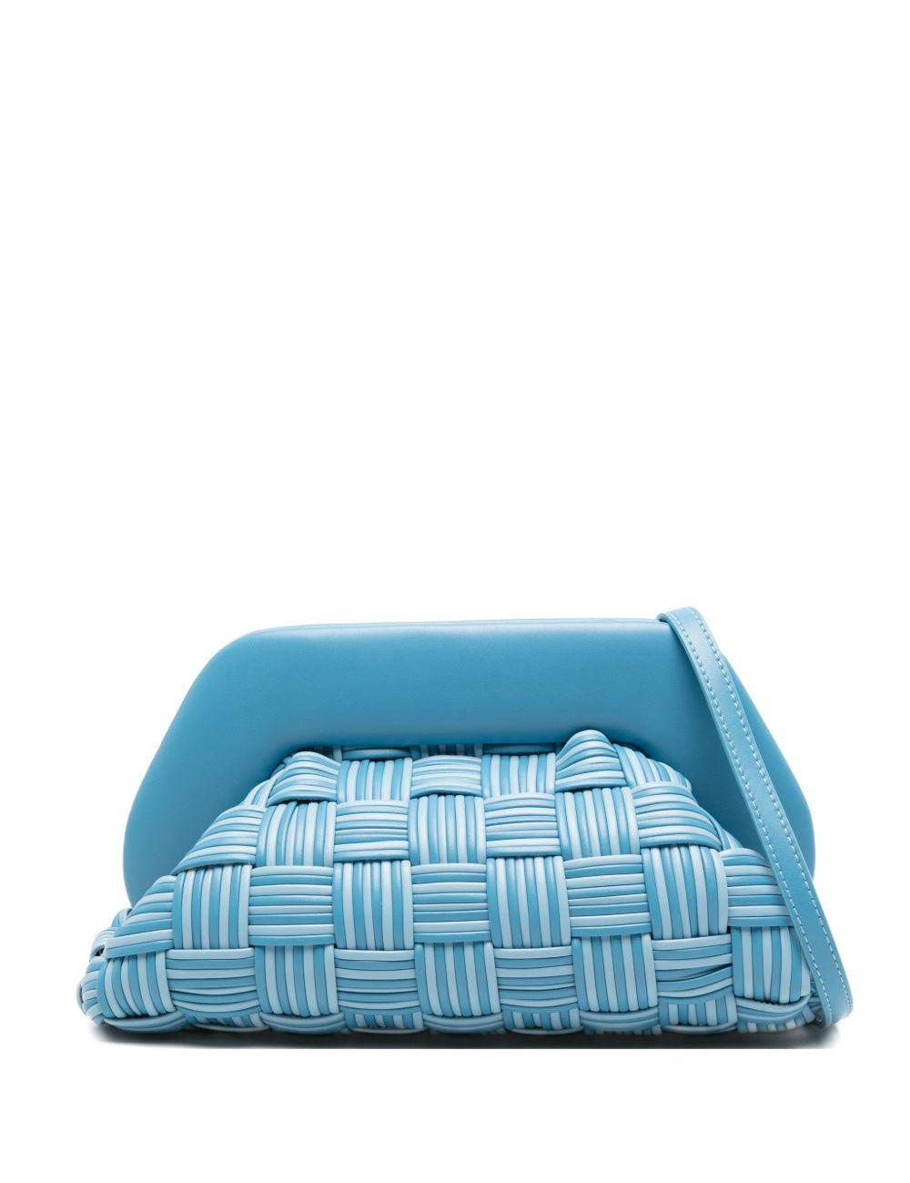 Clutch bios piccola IN AZZURRO themoirè - donna 