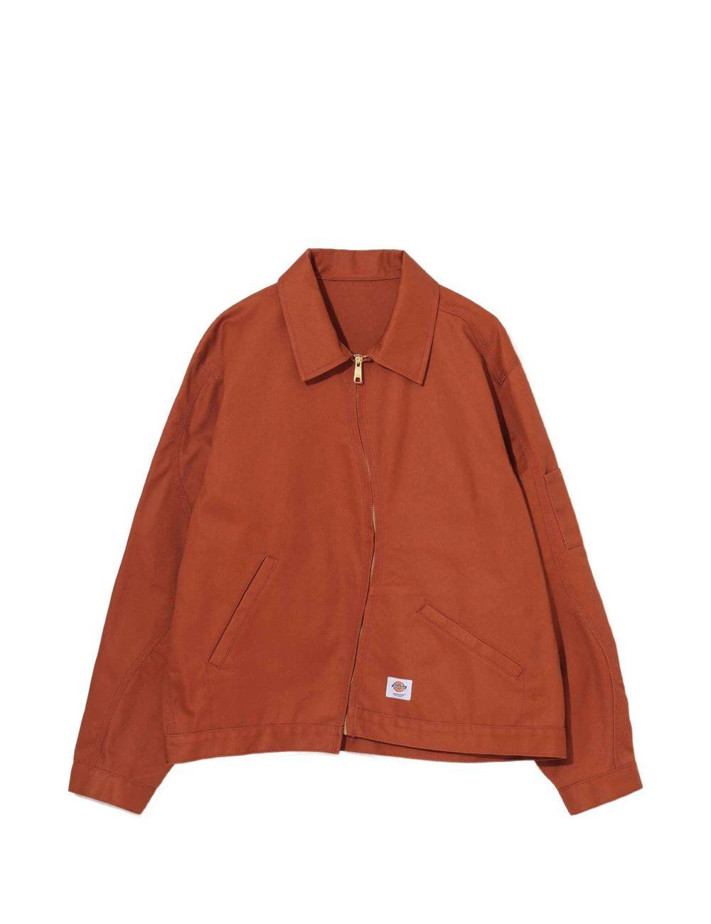 Giacca con zip in arancione Undercover - uomo 