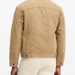 Giacca denim sherpa type iii  in beige Levi's - uomo 