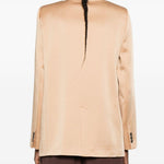 Blazer monopetto in beige Forte Forte - donna 