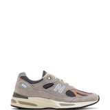 Sneakers 991v2 con inserti traforati in grigio New balance - unisex 