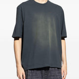 T-shirt a maniche corte in nero Golden goose - uomo 