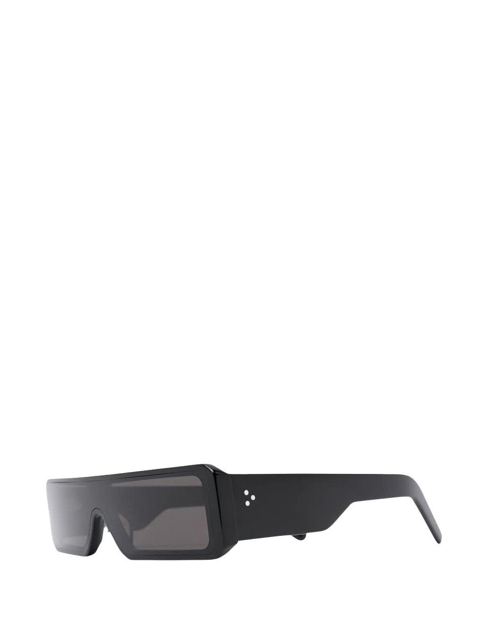 Occhiali da sole con montatura geometrica gethshades in nero 