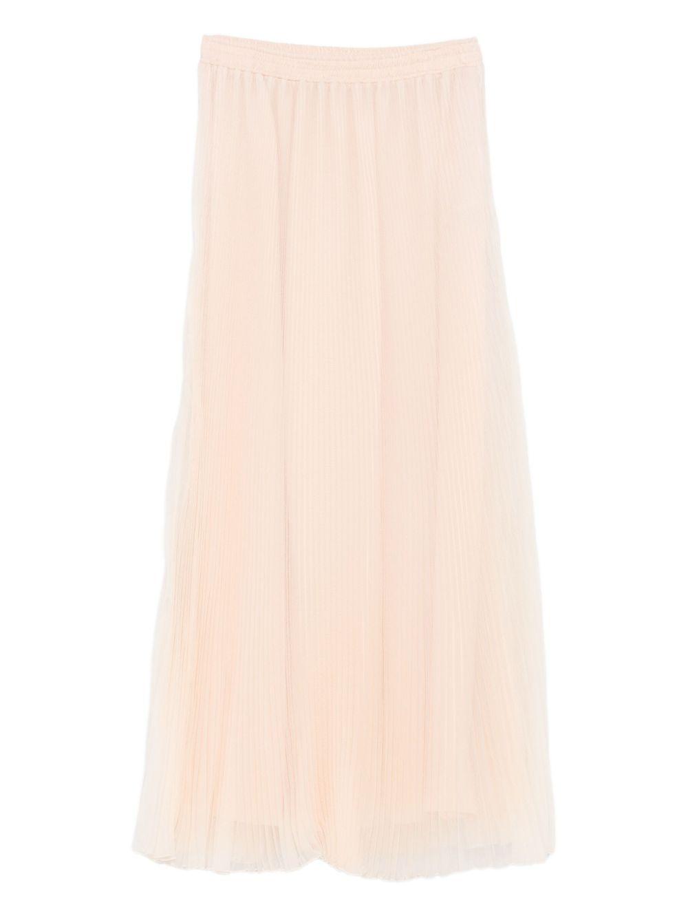 Gonna midi a pieghe in rosa Ermanno Scervino - donna 