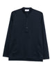T-shirt a maniche lunghe in blu Tokyo luxury brand - uomo
