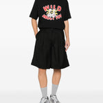 T-shirt con stampa a fumetti in nero Kenzo - uomo 