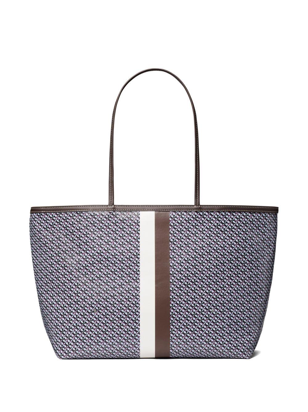 Borsa racer in blu Tory Burch - donna 