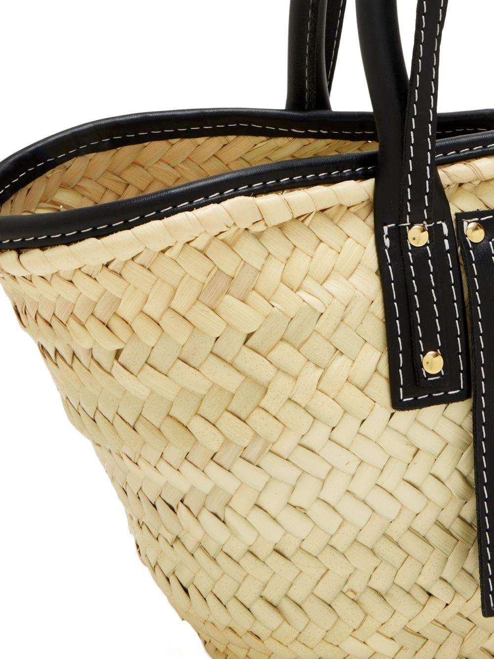 Borsa da spiaggia Soli piccola in nero Jacquemus - donna 