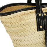 Borsa da spiaggia Soli piccola in nero Jacquemus - donna 