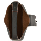 Borsa a spalla con nappa visnu in nero Hogan - donna 
