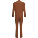 Completo Iconic doppiopetto in marrone Lardini - uomo 