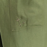 Pantaloni con vita elasticizzata in verde Laneus - uomo 