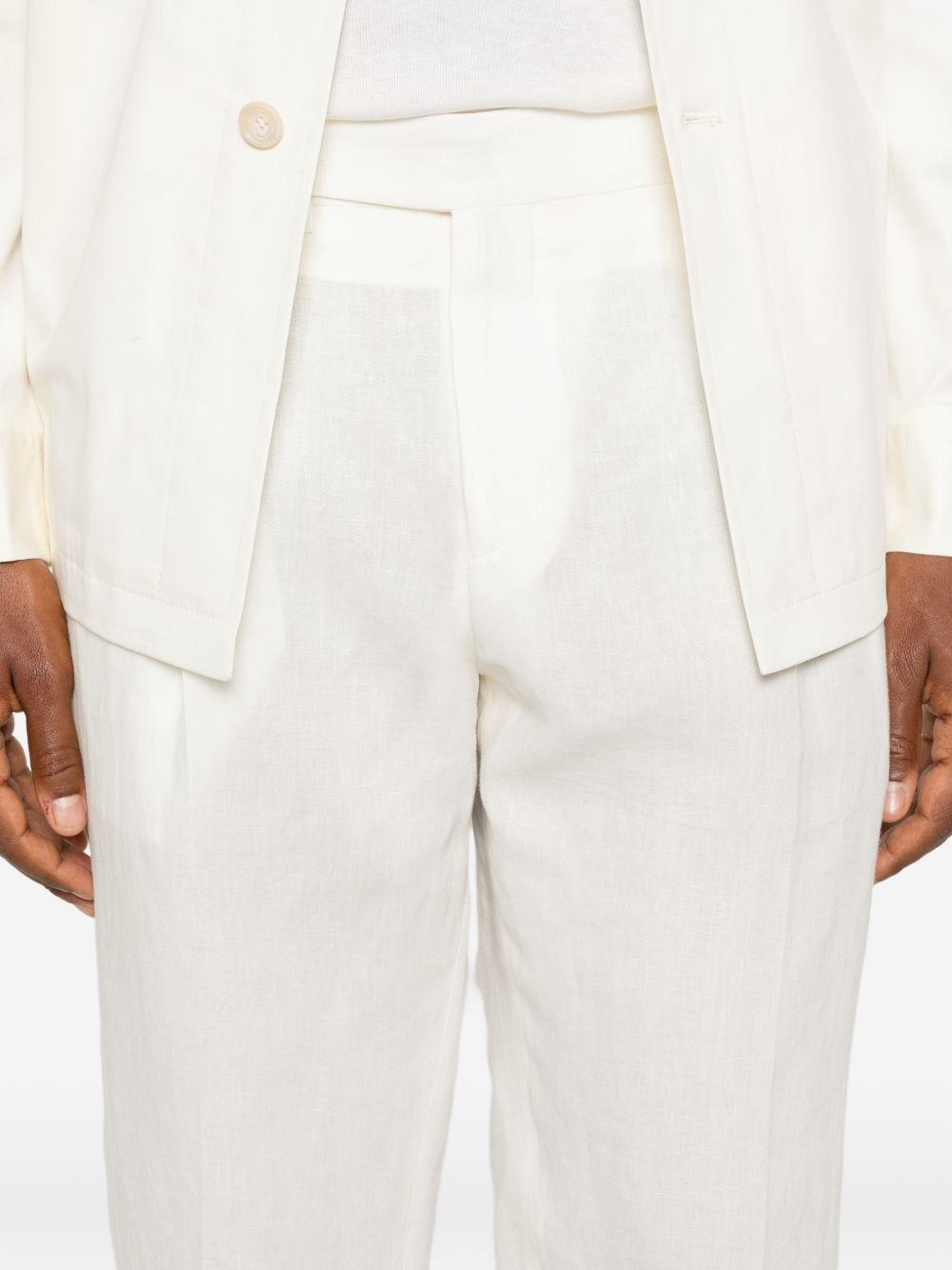Pantaloni Quartieris in bianco Briglia 1949 - uomo 