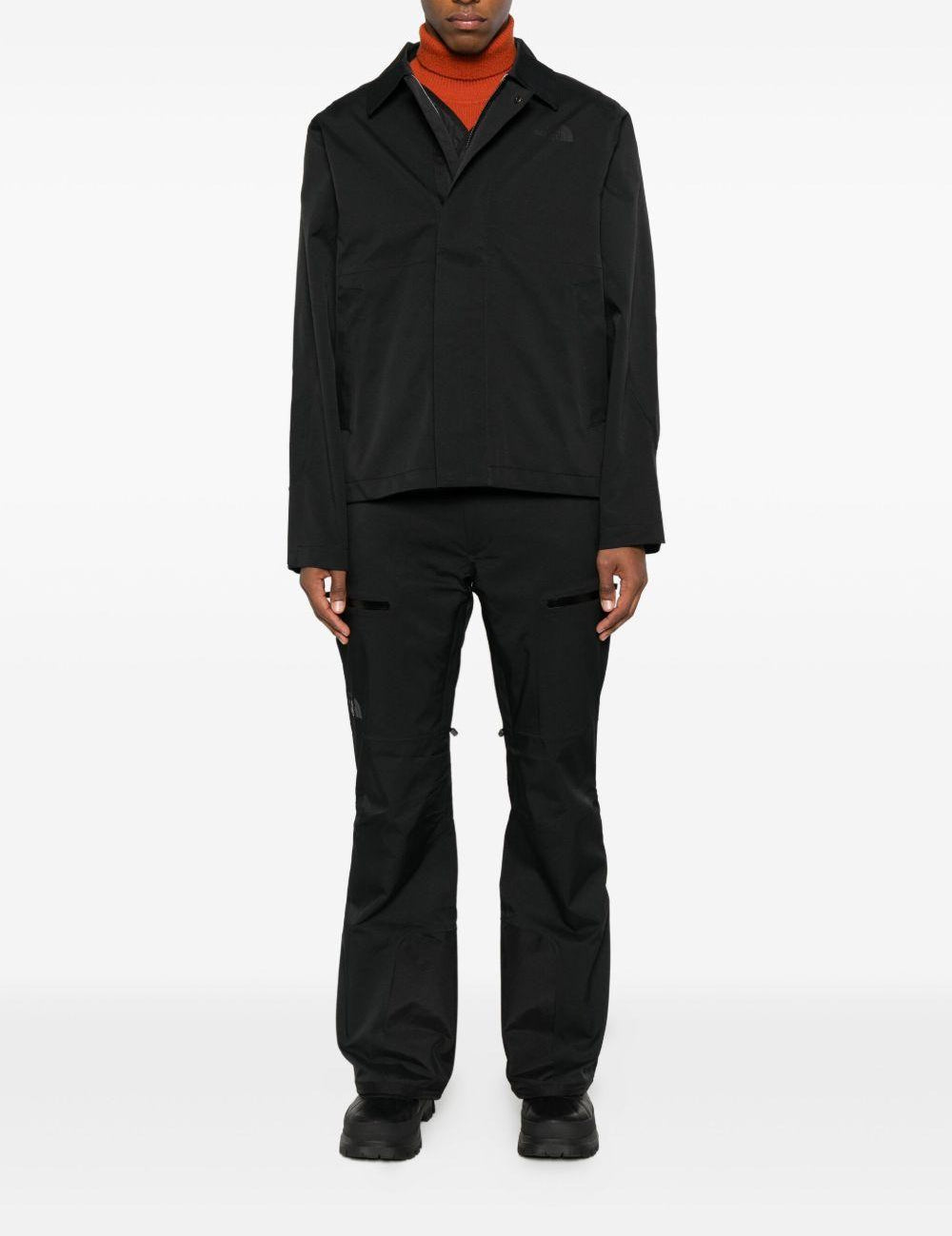 Giacca con dettaglio logo in nero The north face - uomo 