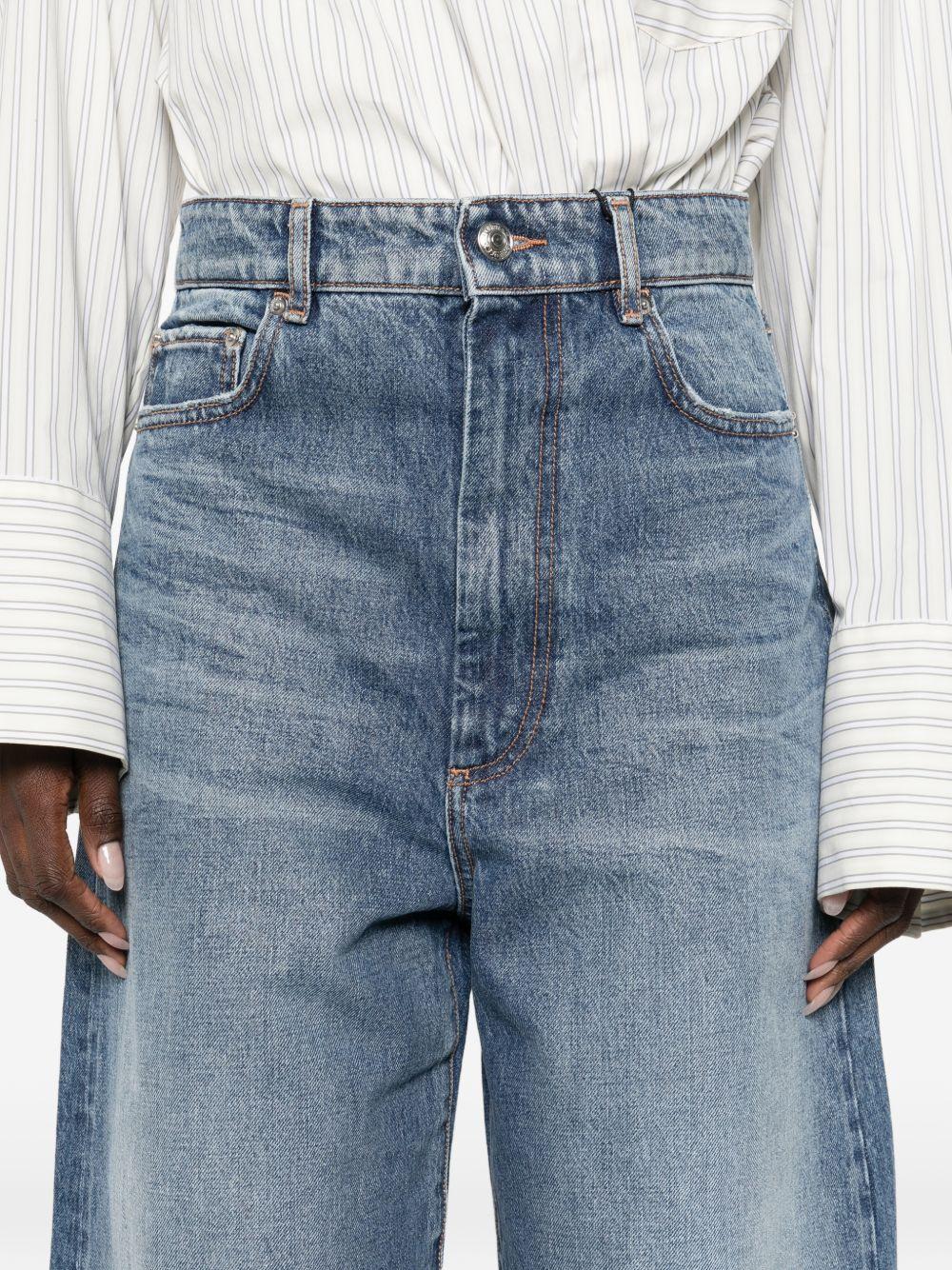 Jeans a gambaampia angri in blu Maxmara sportmax - donna 