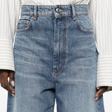 Jeans a gambaampia angri in blu Maxmara sportmax - donna 
