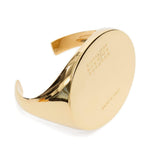 Bracciale con logo inciso in oro Mm6 maison margiela - donna 