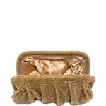 Clutch Venus con cristalli in oro Benedetta Bruzziches - donna 