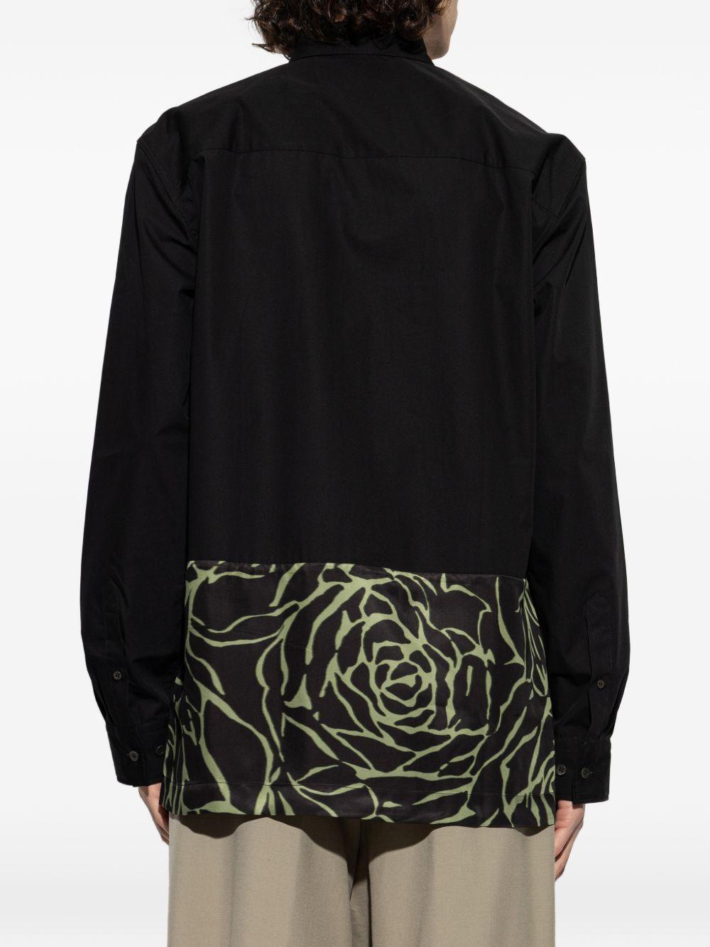 Camicia con stampa grafica capero 