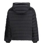 Giacca con cappuccio ziplock in nero Rick Owens x Moncler - unisex<BR/> 