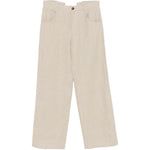 Pantaloni a gamba larga arno in beige Sefr - uomo 