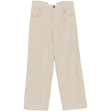 Pantaloni a gamba larga arno in beige Sefr - uomo 