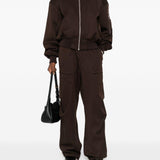 Pantaloni cargo con coulisse in marrone Entire studios - unisex 