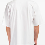 T-shirt con logo in bianco Marni - uomo 