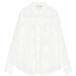 Camicia a maniche lunghe in bianco 