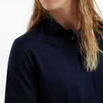 Polo a strati in blu Brunello cucinelli - uomo 
