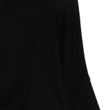 Felpa con design asimmetrico in nero Junya watanabe - donna 