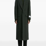 Cappotto in lana in verde Victoria beckham - donna 