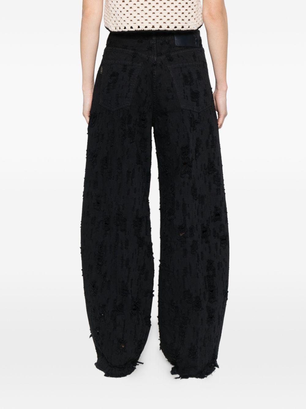 Jeans Bethany Bull con effetto vissuto in nero Haikure - donna 