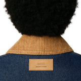 Giacca con tasche in blu AMI Paris - unisex 