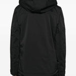 Giacca con cappuccio e zip da neve in nero The north face - uomo 