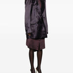 Blazer satinato blink in viola Dries van noten - donna 