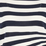 T-shirt a righe in bianco e blu Junya watanabe - donna 