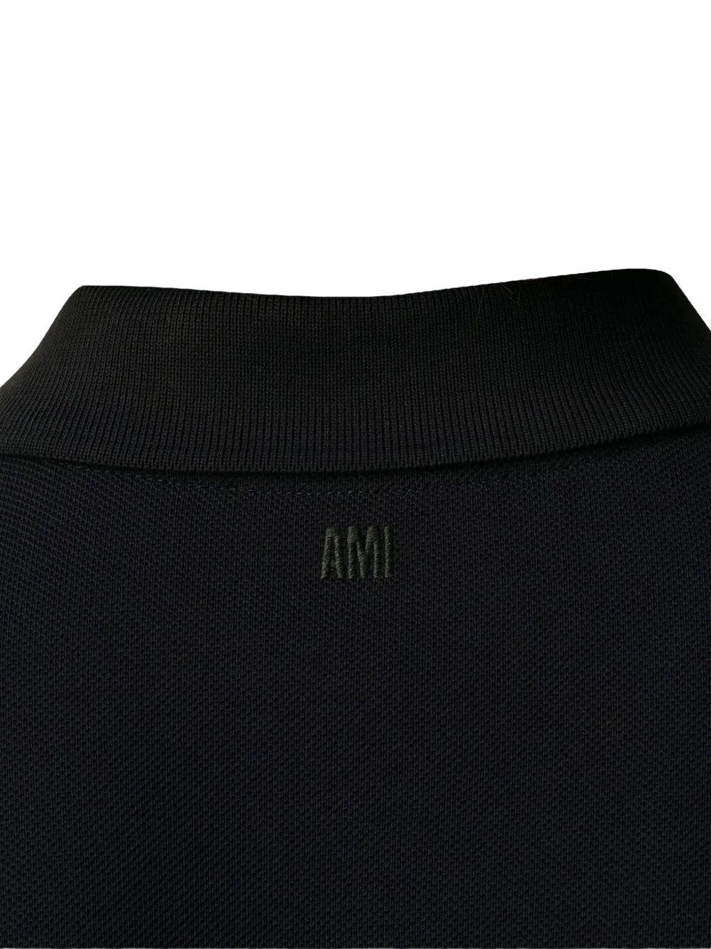 Polo Ami de Coeur in nero 