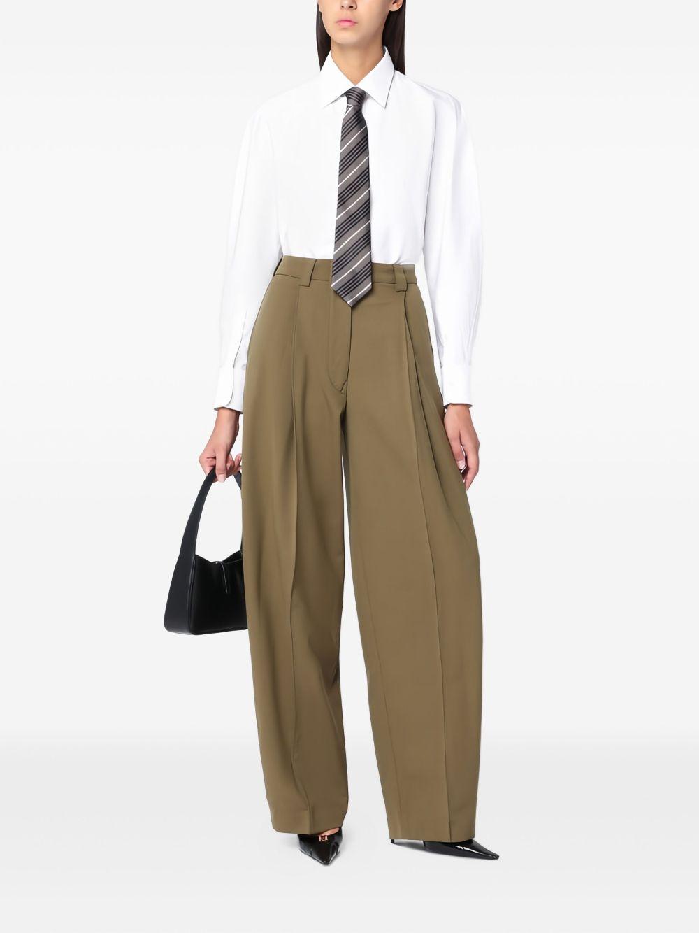 Pantaloni con pinces in marrone THELATEST - donna 